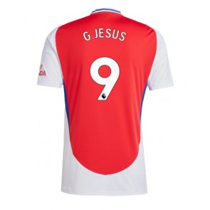 Arsenal Gabriel Jesus #9 Domaci Dres 2024-25 Kratak Rukavima